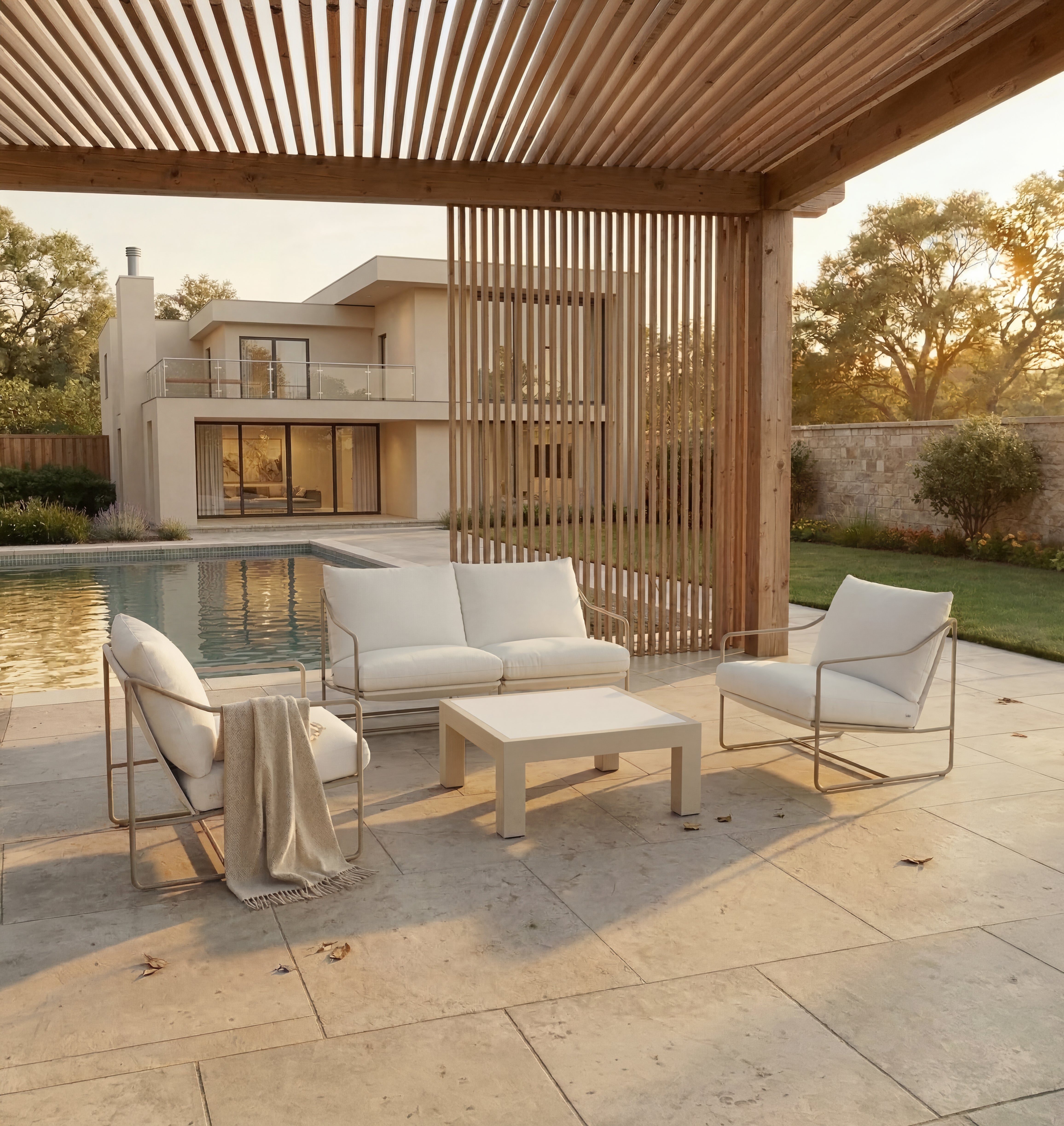Naia Outdoor 2 Seater Sofa – Modani Furniture