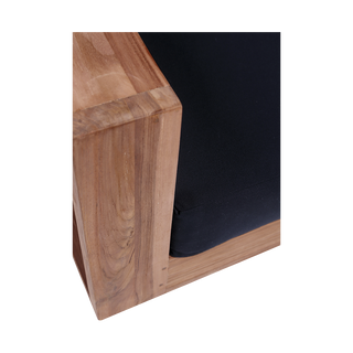 Neroli Outdoor 2 Seater Sofa Black