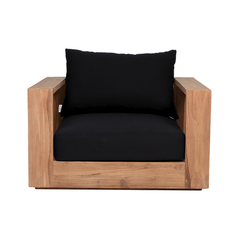 Neroli Outdoor Lounge Chair Black