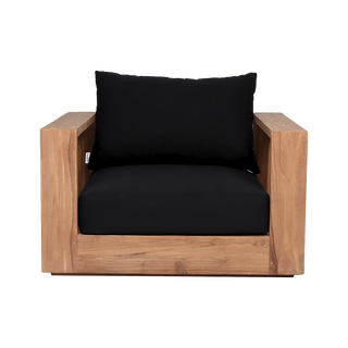 Neroli Outdoor Lounge Chair Black