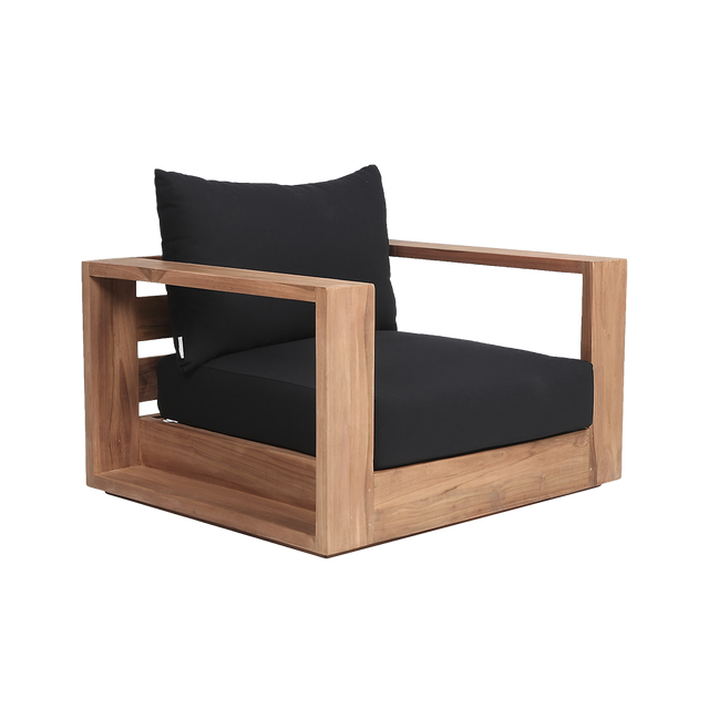 Neroli Outdoor Lounge Chair Black
