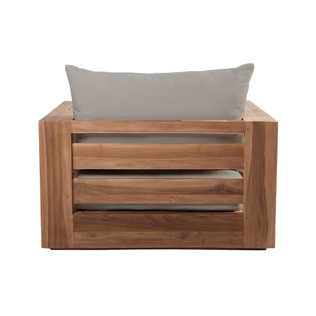 Neroli Outdoor Lounge Chair Gray