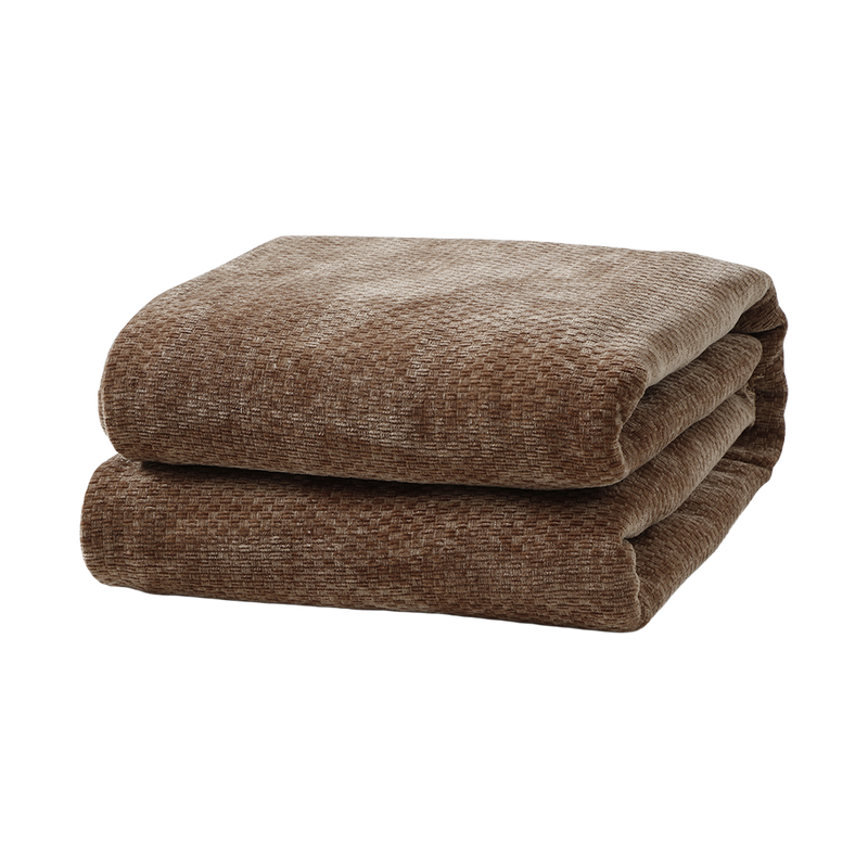 Nest Throw Chocolate Brown