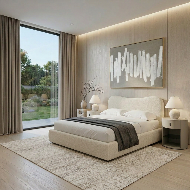 Nido Bed Off White