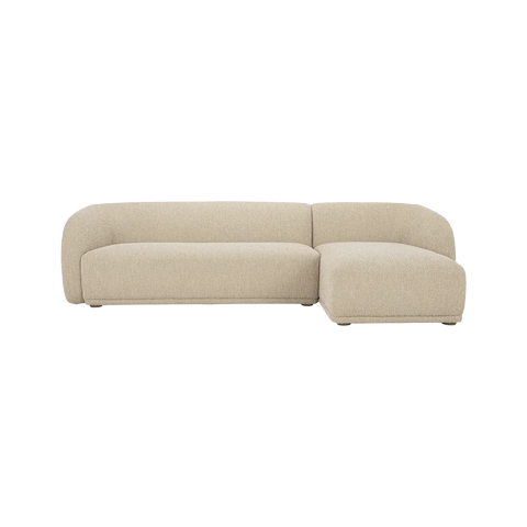 Nomad Beige Boucle Sectional