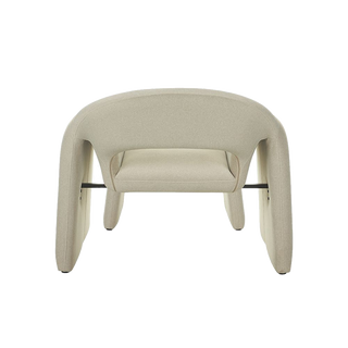 Nora Lounge Chair Light Mocha w/ Ottoman