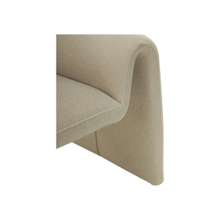 Nora Lounge Chair Light Mocha w/ Ottoman
