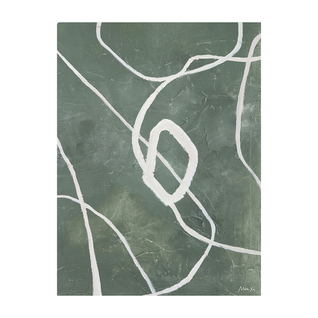 Olive Contour Rug (8