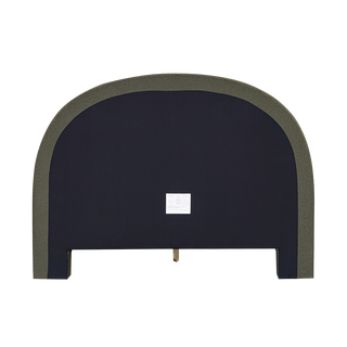 Ophelia Boucle Green Queen Bed