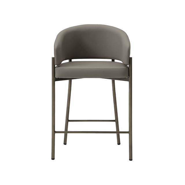 Oxford Counter Stool Mocha Vegan Leather