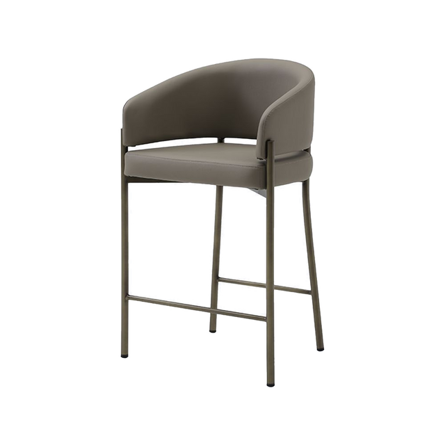 Oxford Counter Stool Mocha Vegan Leather
