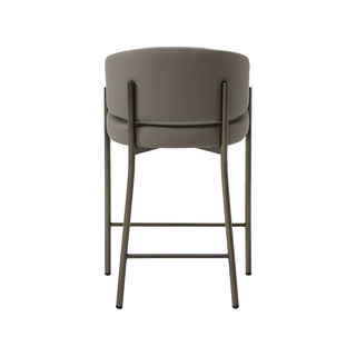 Oxford Counter Stool Mocha Vegan Leather
