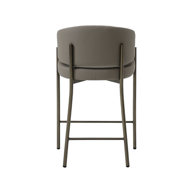Oxford Counter Stool Mocha Vegan Leather