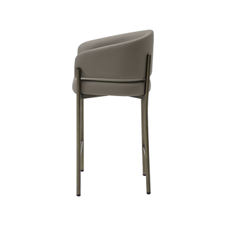 Oxford Counter Stool Mocha Vegan Leather