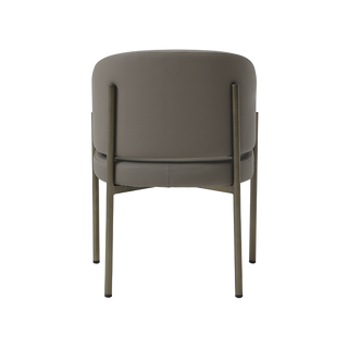Oxford Dining Chair Mocha Vegan Leather