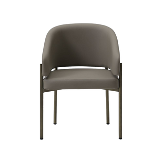 Oxford Dining Chair Mocha Vegan Leather