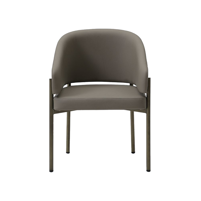 Oxford Dining Chair Mocha Vegan Leather