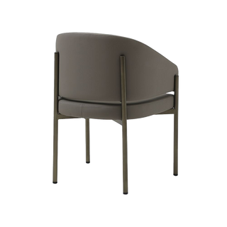 Oxford Dining Chair Mocha Vegan Leather