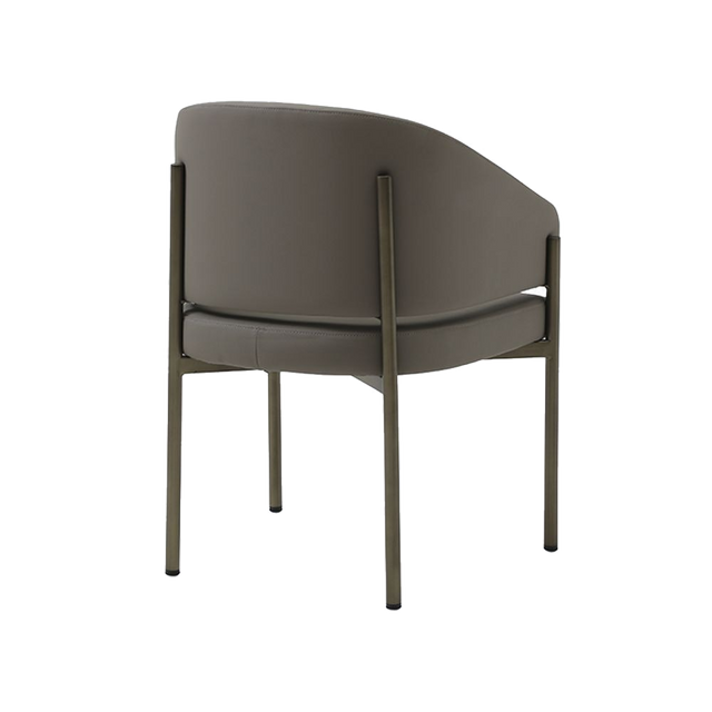 Oxford Dining Chair Mocha Vegan Leather