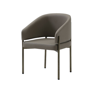Oxford Dining Chair Mocha Vegan Leather