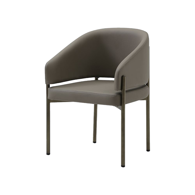 Oxford Dining Chair Mocha Vegan Leather