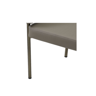 Oxford Dining Chair Mocha Vegan Leather