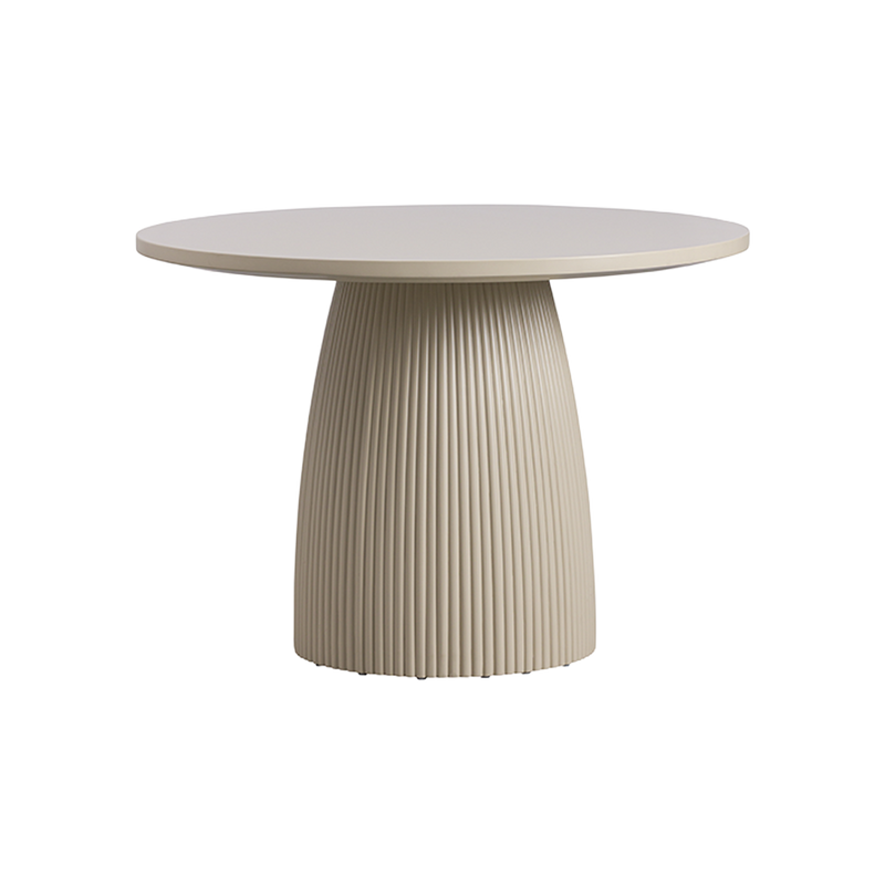 Oxford Round XS Dining Table Alabaster