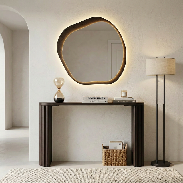 Oxford Console Black Wood