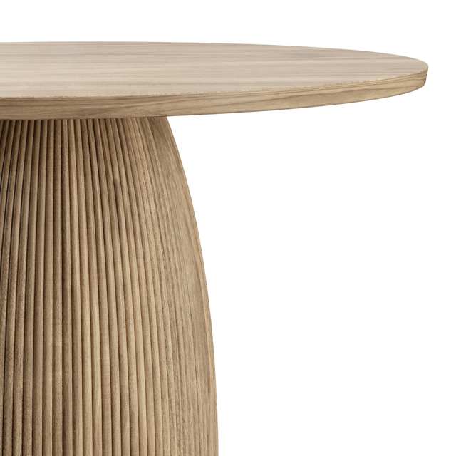 Oxford Round XS Dining Table Greige Oak