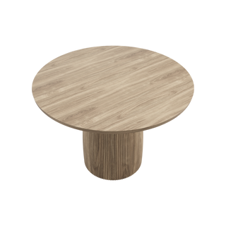 Oxford Round XS Dining Table Greige Oak