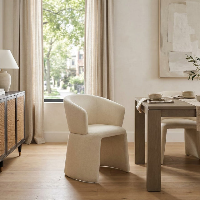 Ines Dining Chair Soft Ivory