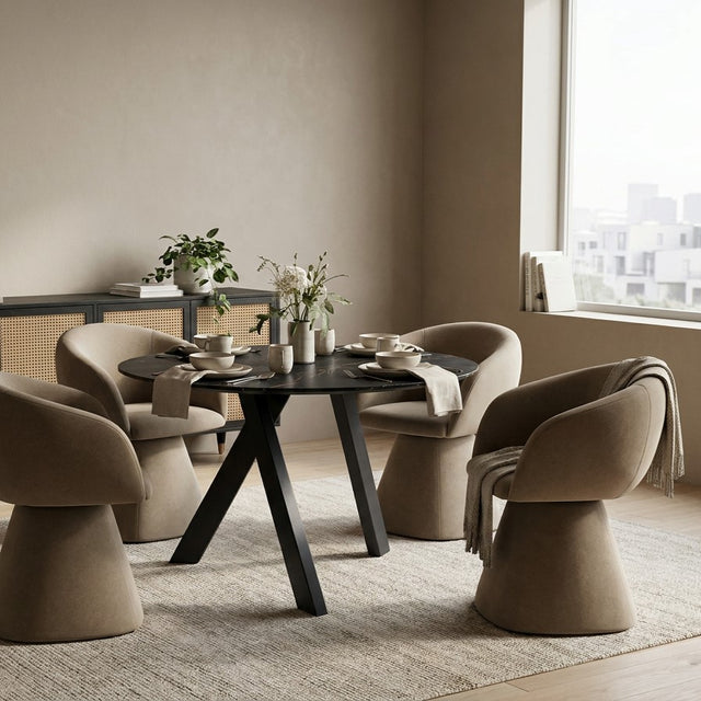 Lila Dining Chair Mocha