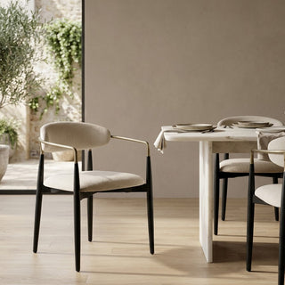 Sand Dining Chair Black