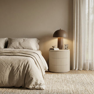 Camila Table Lamp Mocha