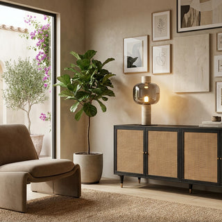 Diana Table Lamp Travertine