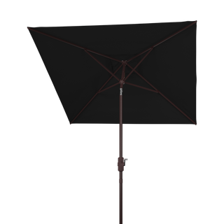 Eterna 7.5 ft Square Umbrella Black