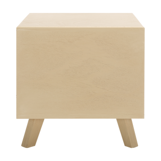 Zahara square small Pet Bed Beige