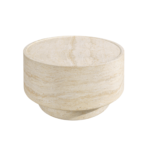 Pietra Oval Coffee Table Travertine