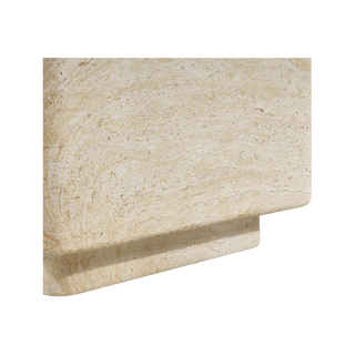 Pietra Square Side Table Travertine