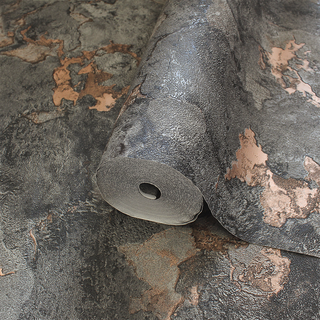 Pompei Wallpaper Copper Patina