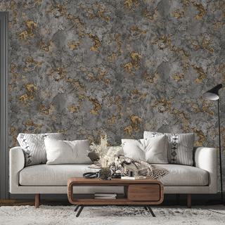 Pompei Wallpaper Copper Patina