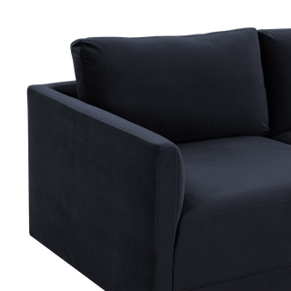 Valerio Velvet Modular Sofa Navy