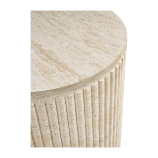 Rocca Side Table Travertine