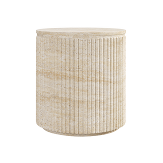 Rocca Side Table Travertine