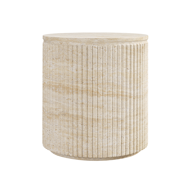 Rocca Side Table Travertine
