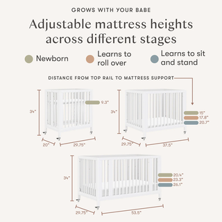 Rolli 9-in-1 Convertible All-Stages Crib