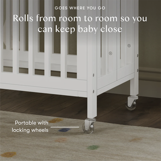 Rolli 9-in-1 Convertible All-Stages Crib