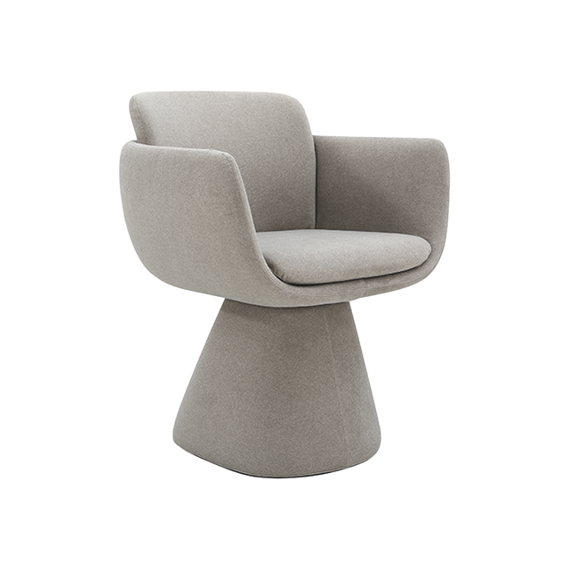 Rune Swivel Dining Chair Mocha
