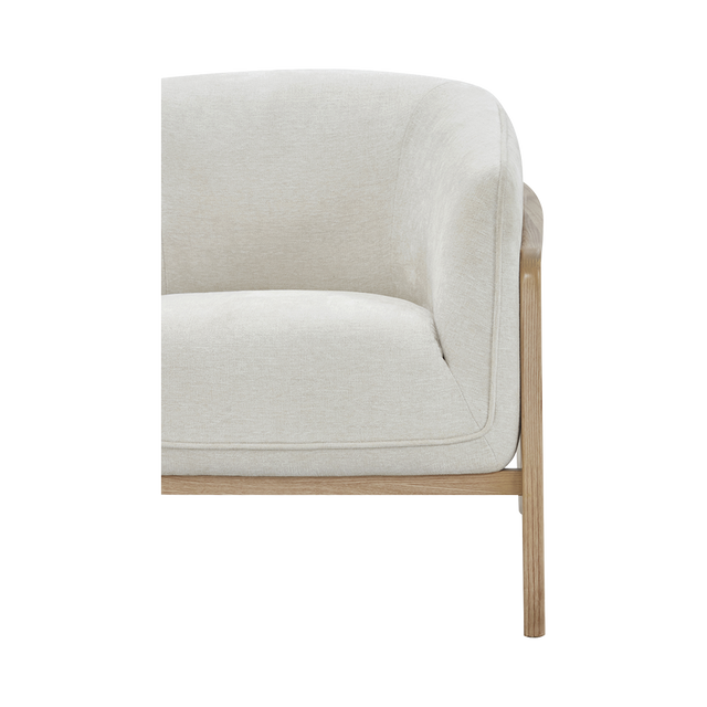 Sandro Lounge Chair Off White