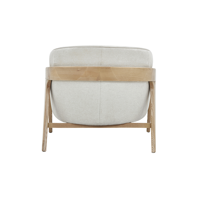 Sandro Lounge Chair Off White
